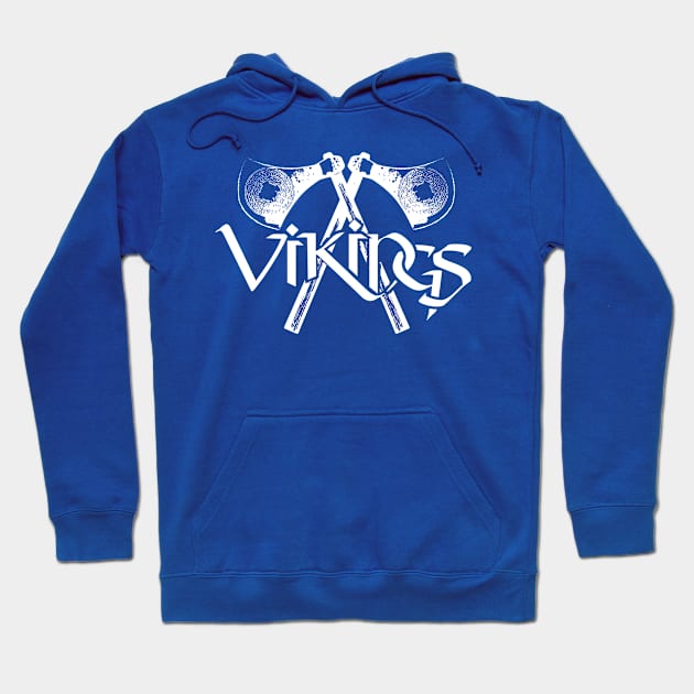 Viking Axe Hoodie by QuickyDesigns